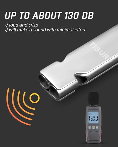 Loud Emergency Whistles (2 Count)