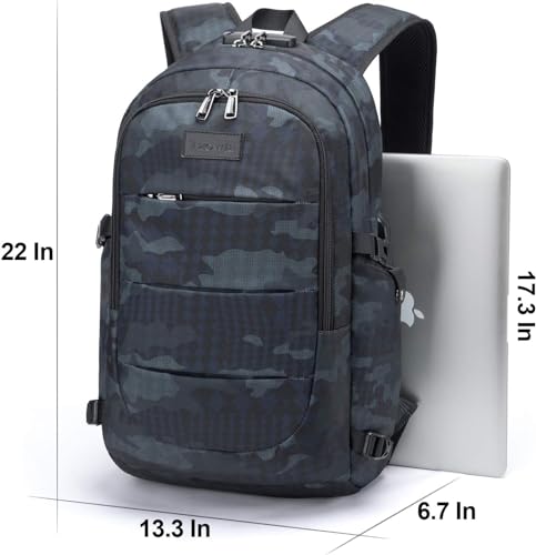 Travel Laptop Backpack Water Resistant Anti
