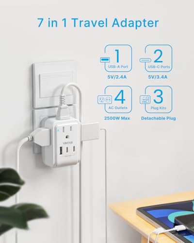 European Travel Plug Adapter Kit