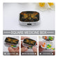 Metal 2 Compartment Pill Organizer Travel Friendly Portable Compact Pill Box Cute Pill Case to Hold Vitamins