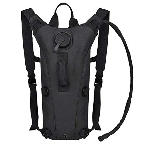 Tactical Water Hydration Pack Military 3L Water Bladder Carrier Backpack Leakproof for Running Jogging Cycling Hiking