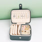 2 Layer Large Jewelry Travel Case with 4 Jewelry Pouches
