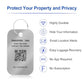 4 Pack Smart Luggage Tags for Suitcases (4 Count)