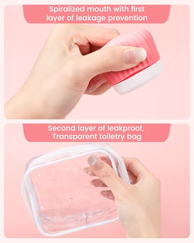 Travel Containers for Toiletries 4 Pack (4 Count)