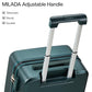 16 Inch Underseat Carry On Luggage With Wheels Underseat Carry On Bag Small Suitcase Personal Item Hard Shell Suitcases Mini TSA Approved Carry On Luggage