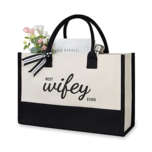 Canvas Tote Wifey Bag