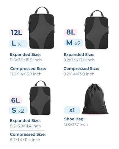 Compression Packing Cubes (6 Count)