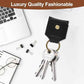 Genuine Leather SD Card Holder Keychain