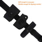 Duty Belt w Hook Lining 4 Keepers Police Law Enforcement Correctional Officer Security 2" Black Nylon Outer Belt XXXL