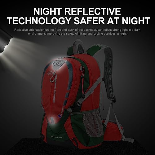 INOXTO Small Hiking Backpack with 2L Water Bladder and Waterproof Rain Cover
