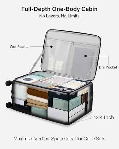 Expandable Large Checked Luggage