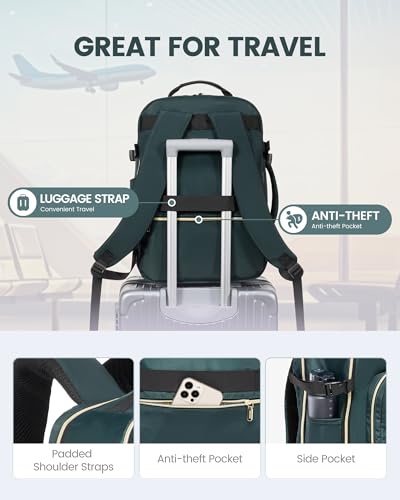 50L Travel Backpack Flight Approved Carry on Backpack