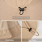 Sun Hats for Men Women Fishing Hat UPF 50+ Breathable Wide Brim Summer UV Protection Hat with Face Cover & Neck Flap