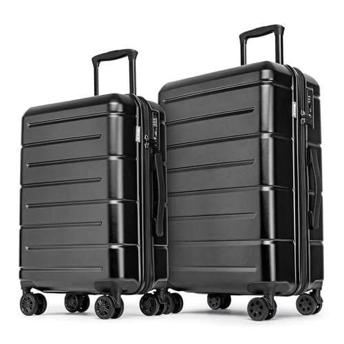 Luggage Sets 2 Piece Suitcase Set Hardshell 20 inch