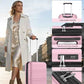 Carry On Luggage Airline Approved with Spinner Wheels TSA Lock