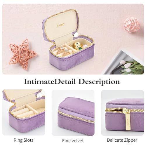 Small Travel Jewelry Case