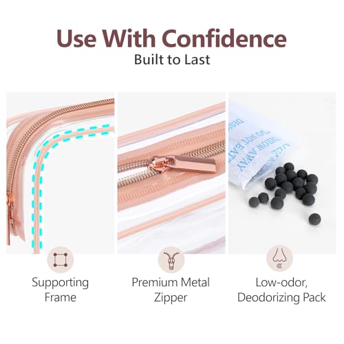TSA Approved Toiletry Bag (2 Count)