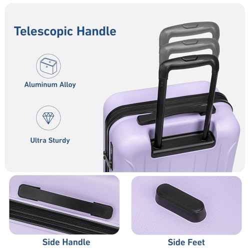 Luggage Sets 2 Piece Hardshell Suitcase (2 Count)