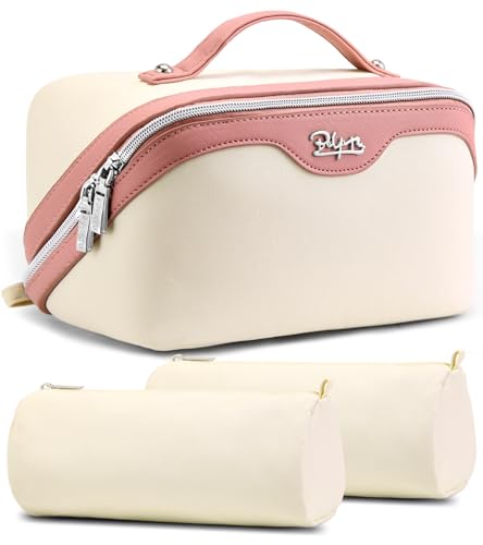 Travel Makeup Bag Organizer Cosmetic Bag (3 Count)