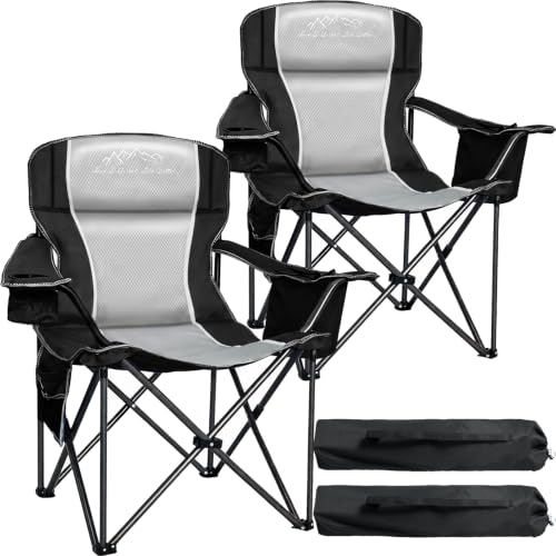Oversized Camping Chair 500lbs Capacity for Big and Tall