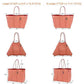 Neoprene Multipurpose Beach Bag Tote with Inner Zipper Pocket