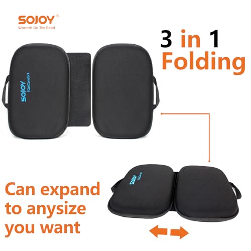 iGelComfort 3 in 1 Foldable Gel Seat Cushion Featured with Memory Foam