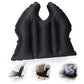 2-in-1 Inflatable Seat Cushion & Lumbar Support,Black