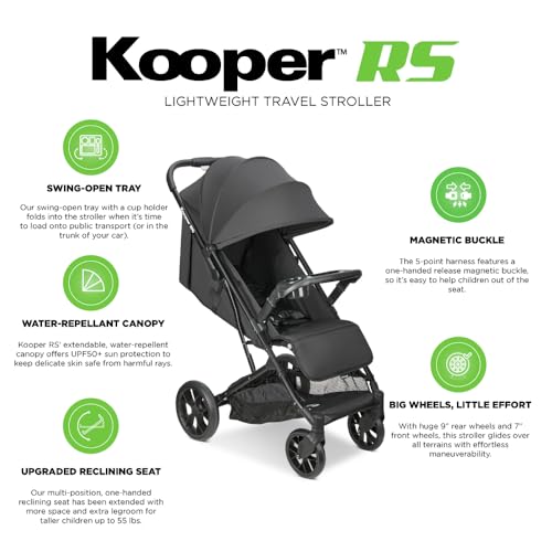 Kooper RS Lightweight Travel Stroller for Infants and Toddlers with One