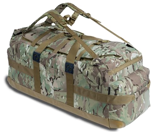 Large Military Duffle Bag Backpack Tactical Field Gear Equipment Duffel Bag Army Deployment Bag 85L
