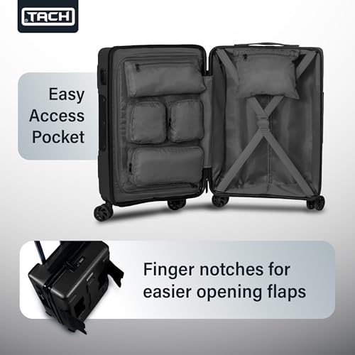 Patented Connecting Hard Shell 2 Piece Luggage Set (2 Count)