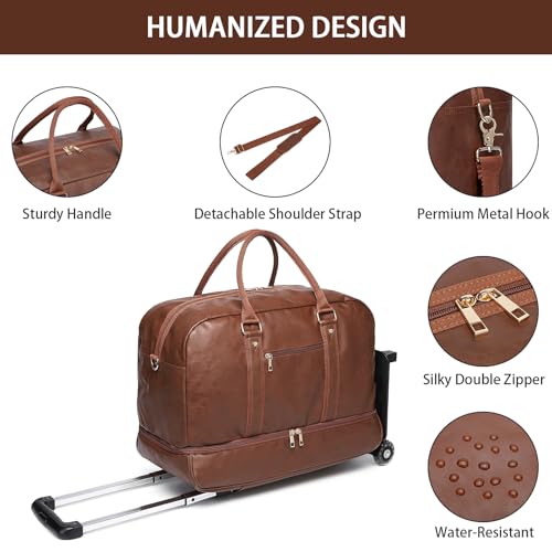 Rolling Duffle with Wheels