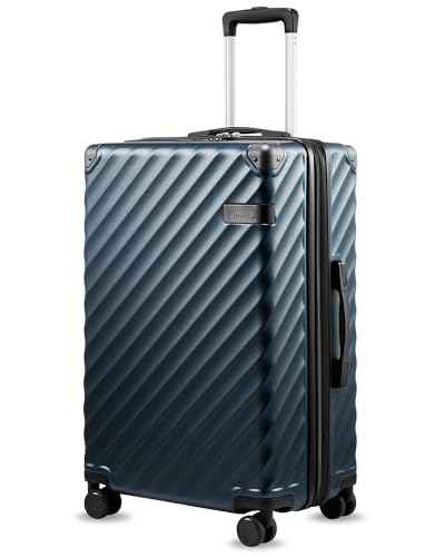 Expandable Checked Suitcase