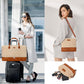 Weekender Bag for Women 21.5" Travel Duffel Large Carry On Bag 3PCS (3 Count)