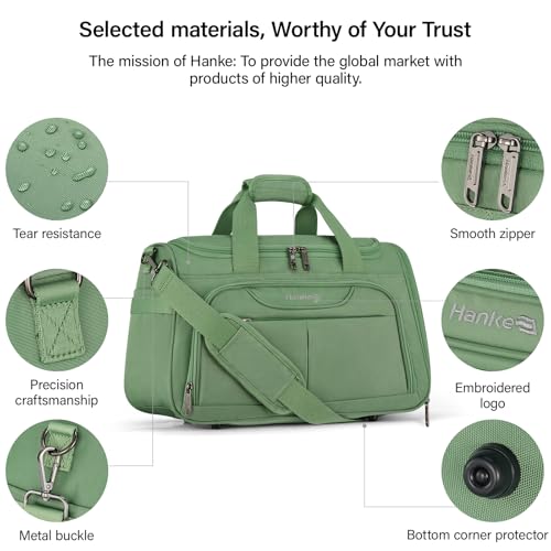 Small Underseat Carry On Luggage Bags for Travel with 10 Pockets