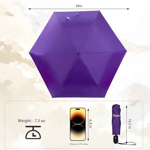 Compact Auto Travel Umbrella