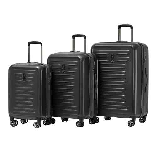 Rails Expandable Hardside Upright Suitcase with 360° Spinner Wheels (3 Count)
