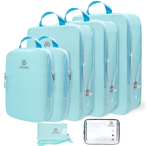 Compression Packing Cubes for Suitcases (7 Count)