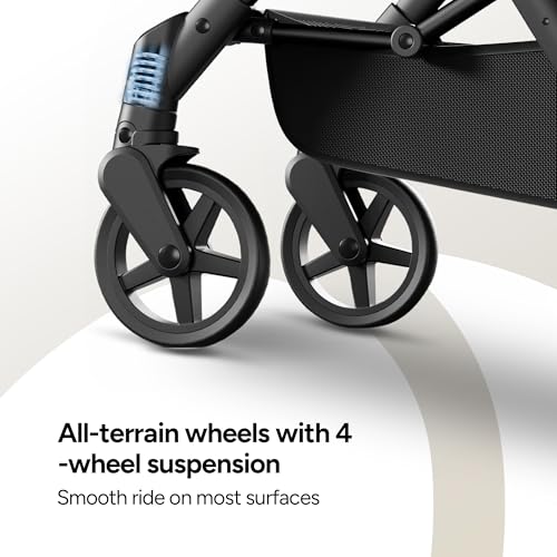 Lithe V2 Lightweight Travel Stroller with Organizer Included
