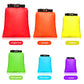 6 Pcs 6 12 Pcs Waterproof Dry Bags (6 Count)