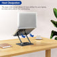 Laptop Stand with 360° Rotating Base