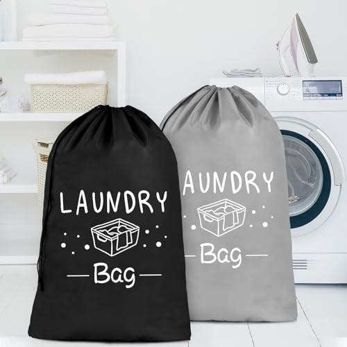 2 Pack Extra Large Travel Laundry Bag (2 Count)