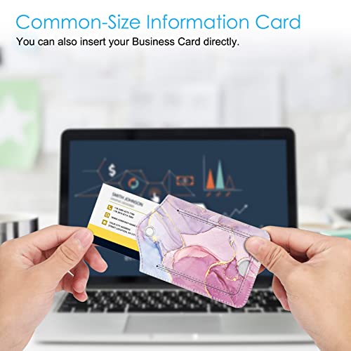 Luggage Tags Privacy Cover ID Label for Travel Bag Suitcase (2 Count)