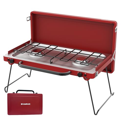 CAMPLUX Safari 2 Burner Propane Camping Stove 20