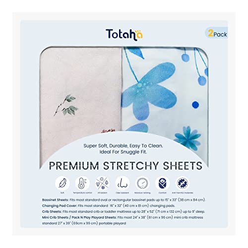 Premium Stretchy Crib Sheets (2 Count)