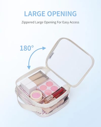TSA Approved Clear Toiletry Bag for Travel