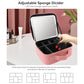 Travel Makeup Bag with LED Mirror with 3 Lighted Settings
