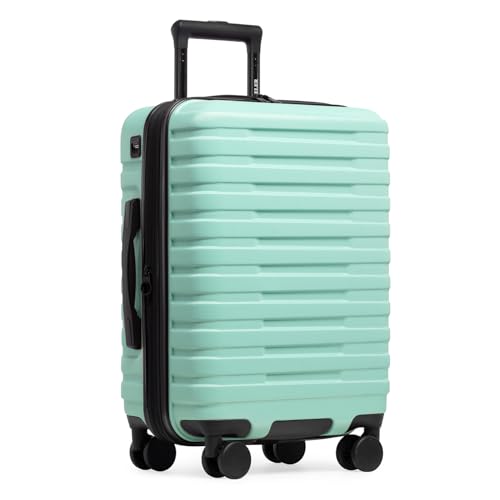 Boren Expandable Hardside Rugged Travel Luggage with 8 Spinner Wheels