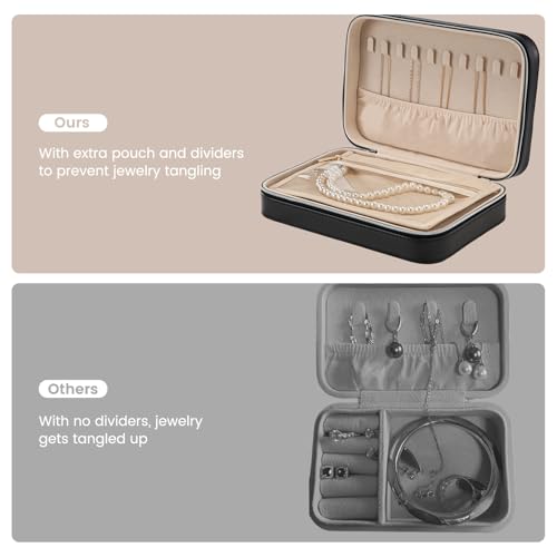 Travel Jewelry Case for Women Girls