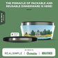 1 Quart Collapsible Insulated Bowl with Lid