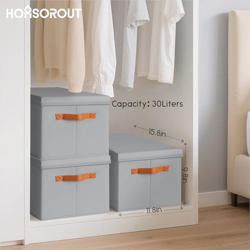 Storage Bins with Lids (8 Count)